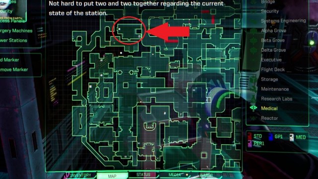 System Shock Remake Cyborg Conversion Chambers location