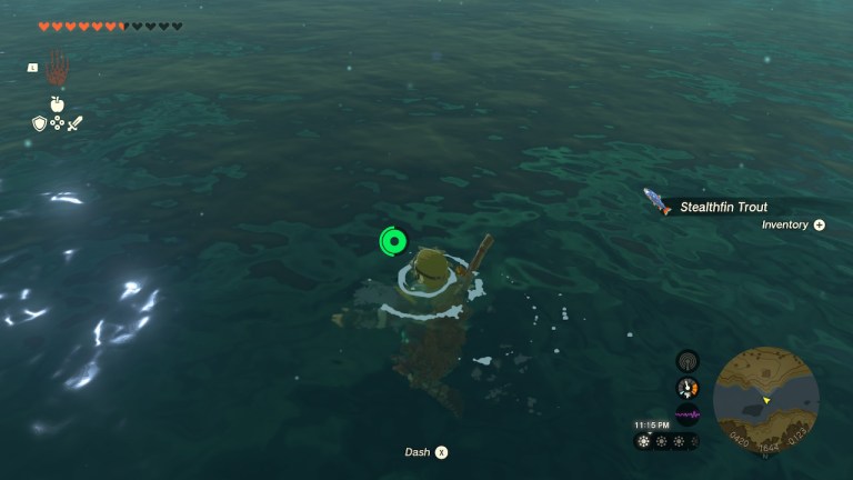 Where to find Stealthfin Trout in Tears of the Kingdom (TotK)