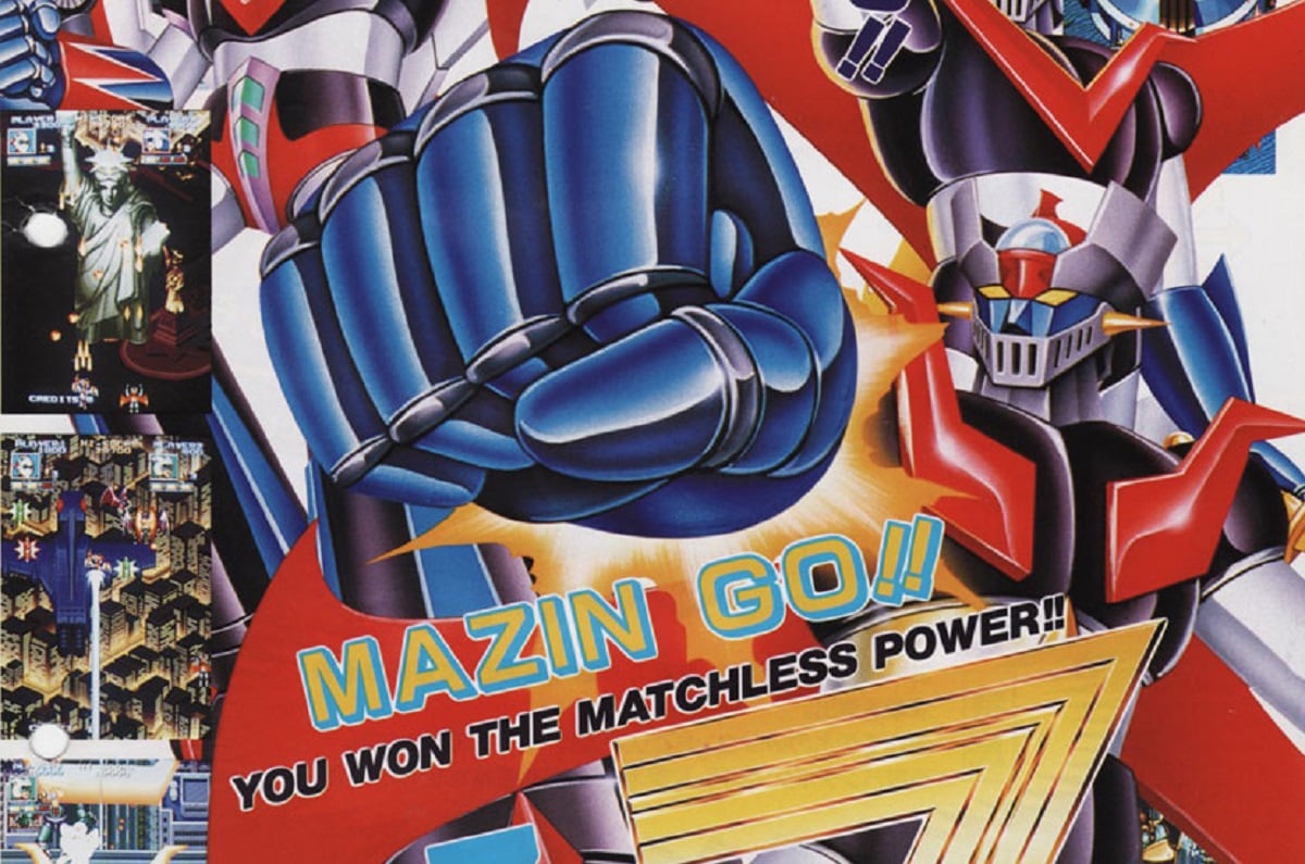 Mazinger Z blasts off of the page and into the Arcade Archives 