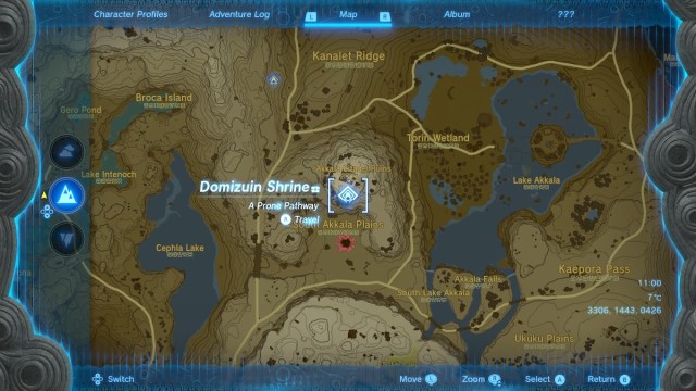 domizuin map