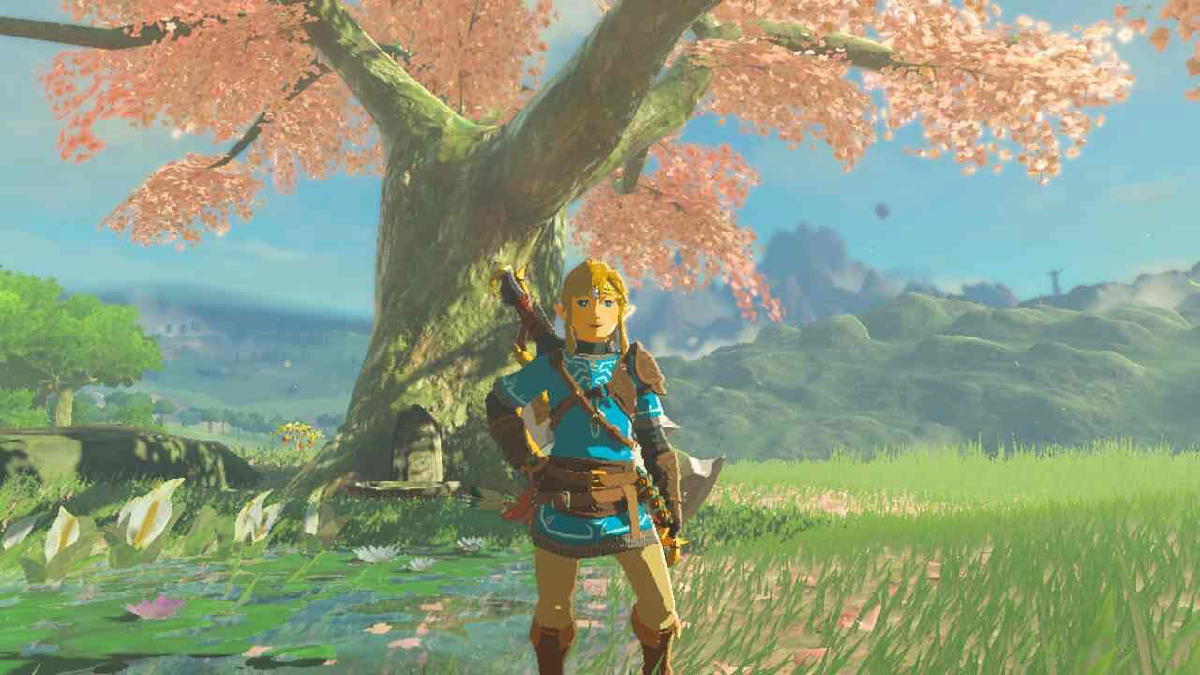 Zelda Cherry Blossom Trees