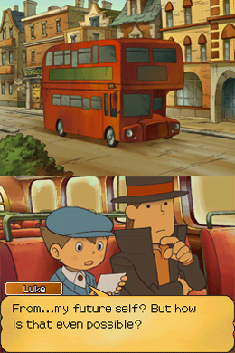 Professor Layton and the Unwound Future screenshot