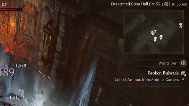 Animus Carriers in the Broken Bulwark in Diablo 4