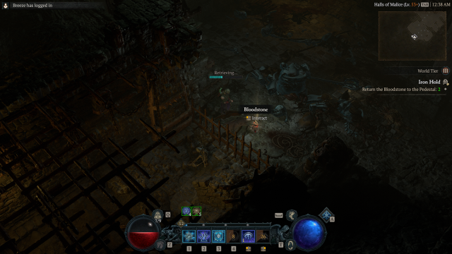 Diablo 4 Iron Hold Dungeon Bloodstones