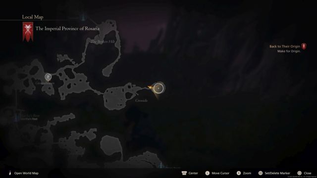 Atlus Breaker of World map location in Final Fantasy XVI