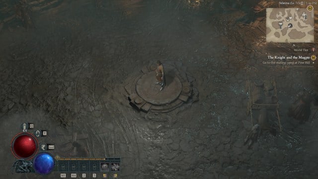 Left cornered HUD layout in Diablo 4