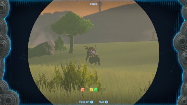 A Lynel in a field