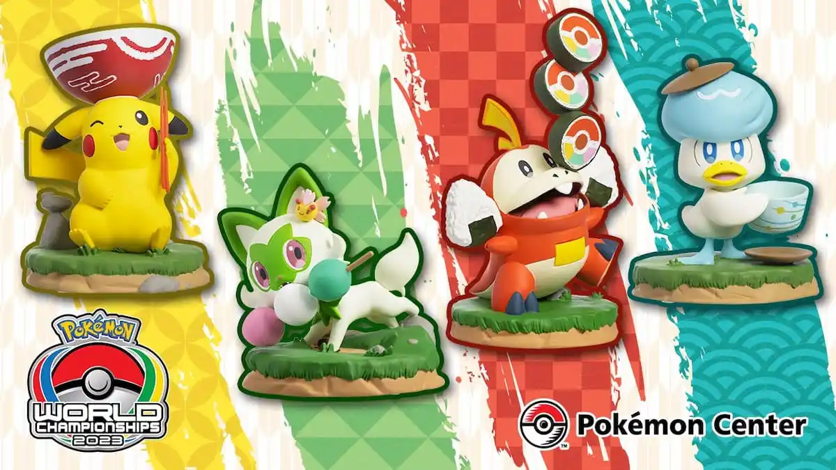 2023 Pokemon World Championships exclusive figures details and images