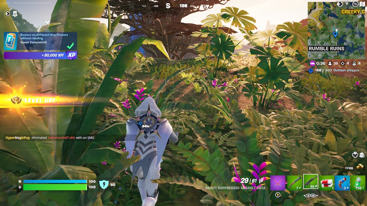 Fortnite hop flowers location