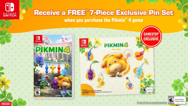 Pikmin 4 GameStop Pre-order Bonus