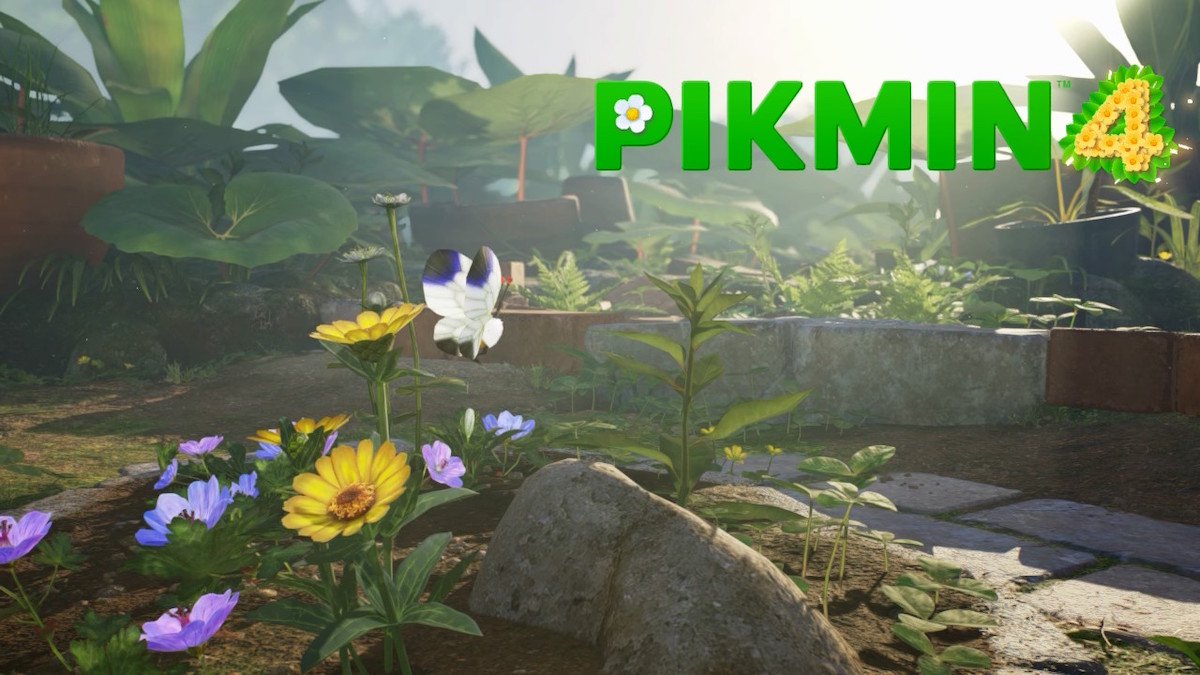 Pikmin 4 title screen.