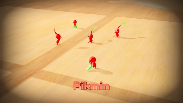 Un grupo de Pikmin rojos en Pikmin 4.