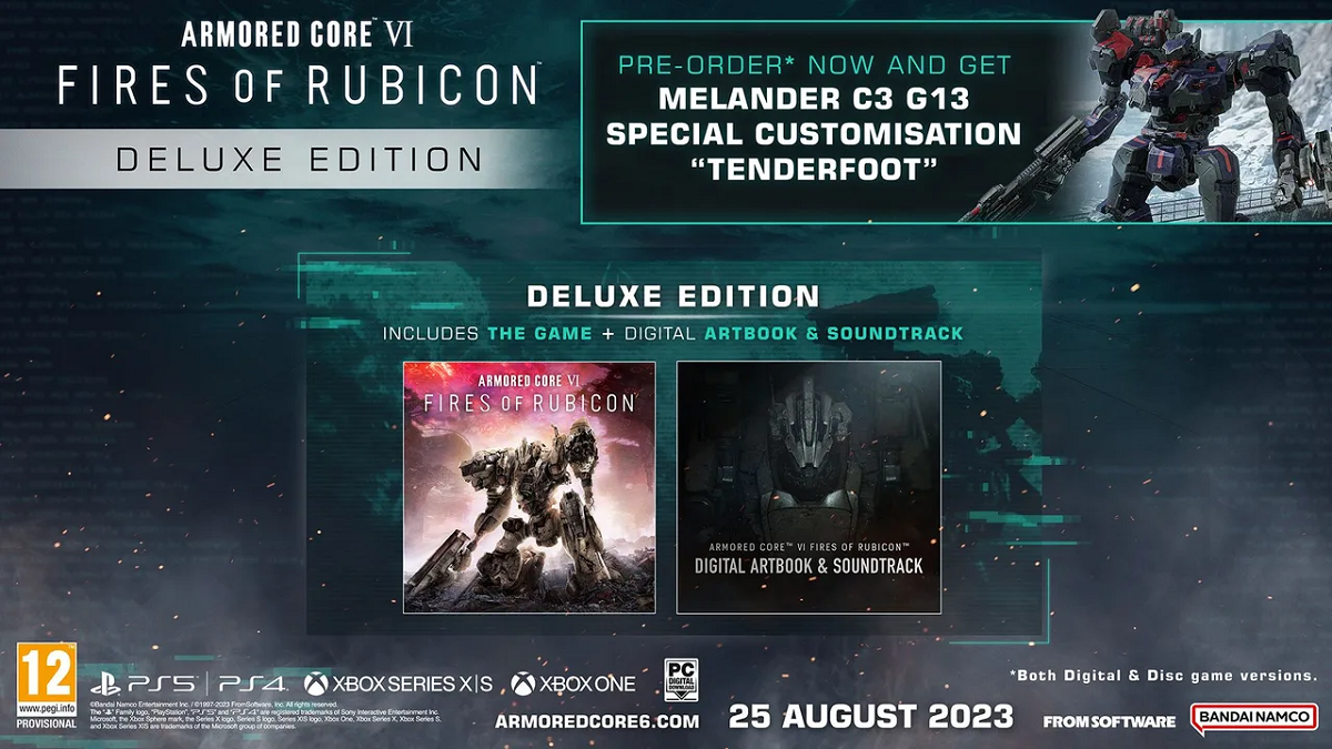All Armored Core 6 pre-order bonuses & editions – Destructoid