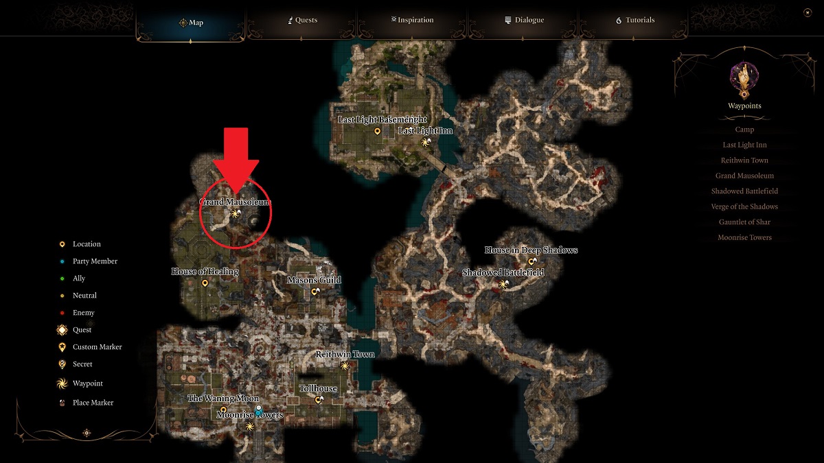 How To Complete Gauntlet Of Shar In Baldur S Gate 3   BaldursGate3 GSMap 081123 