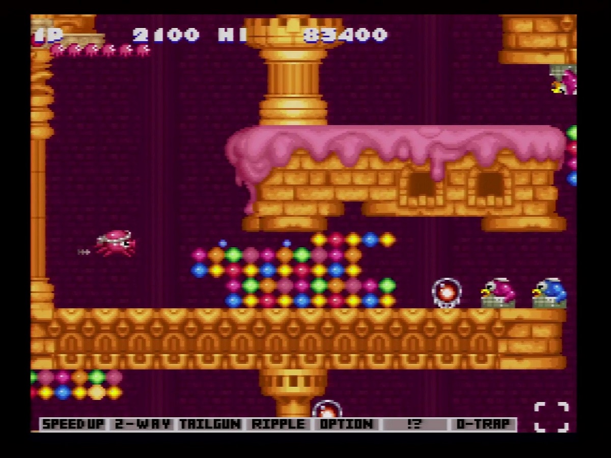 Parodius Skittle Maze