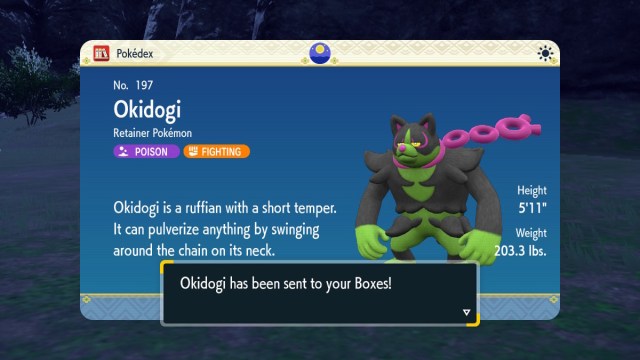 How to get Okidogi in Pokemon Scarlet & Violet The Teal Mask DLC