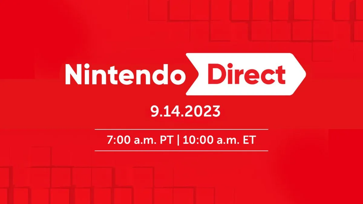 Next Nintendo Direct presentation arrives September 14