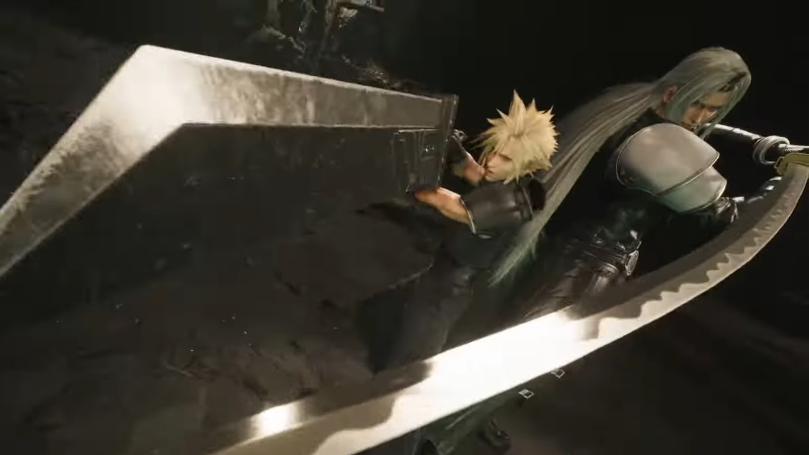Cloud and Sephiroth in FFVII Rebirth