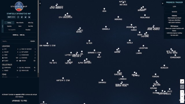 These Interactive Maps Will Help You Find Your Way in Starfield