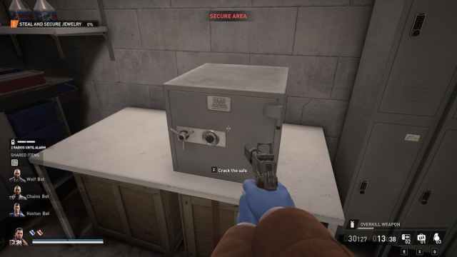 A locked safe in Payday 3