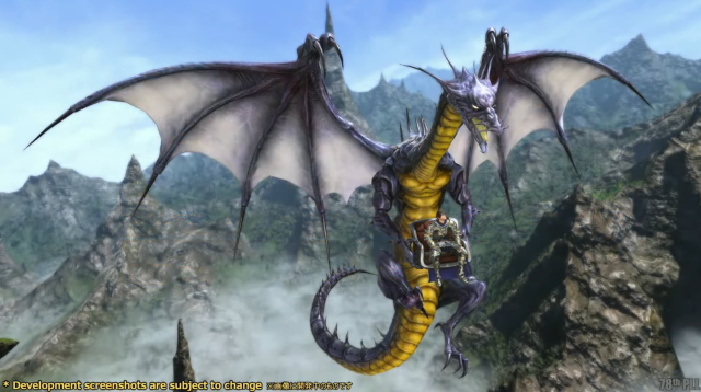 La recompensa de la montura Lynx de FFXIV, Bahamut.  Recibirás esta montura después de recolectar todas las monturas de Extreme Trial en la versión 6.0, Endwalker y completar Wings of Hope.