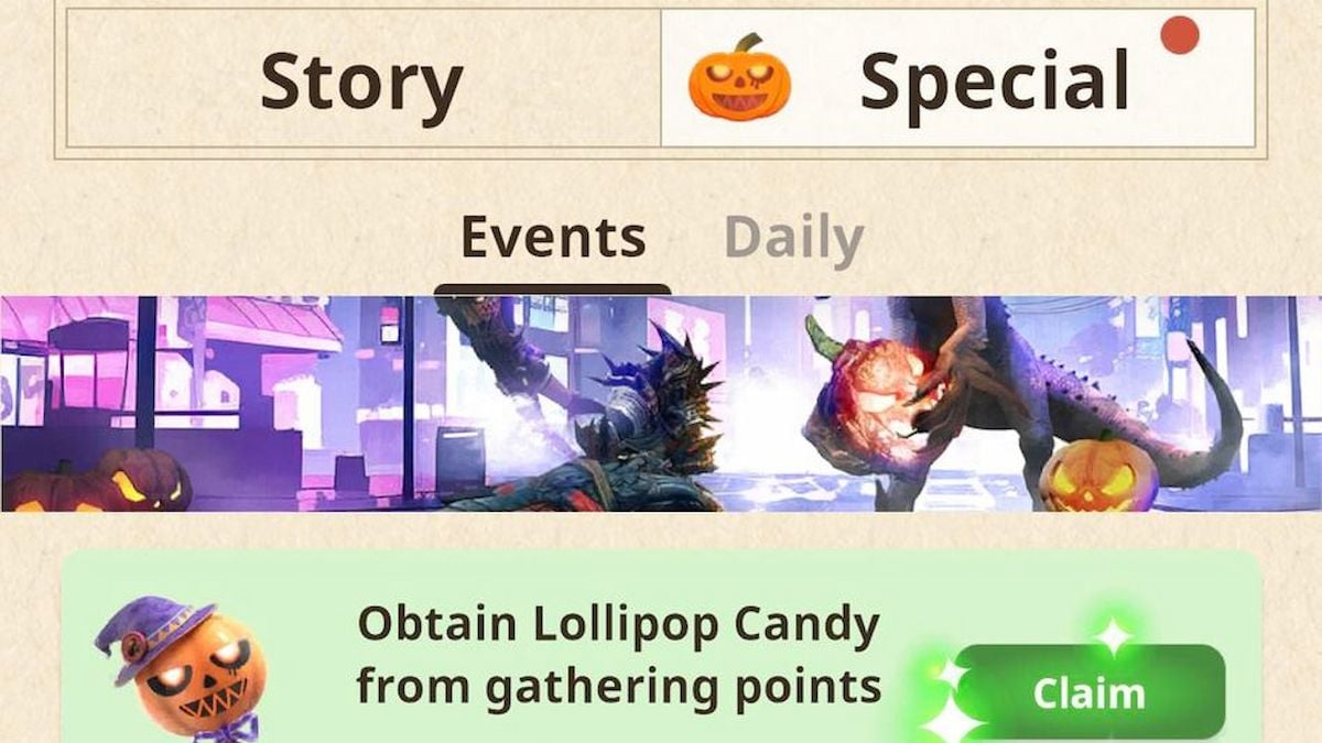 Monster Hunter Now Halloween Event Quests