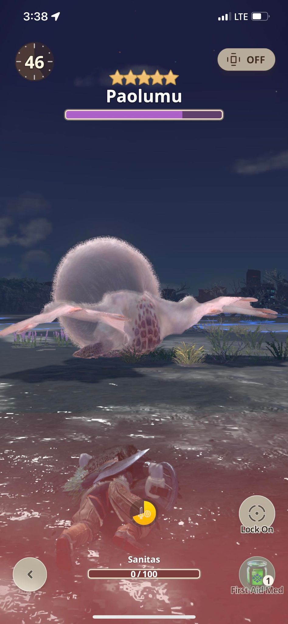 Fighting Paolumu