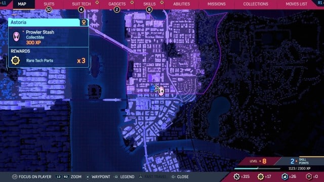 Prowler Location Astoria Spider-man 2