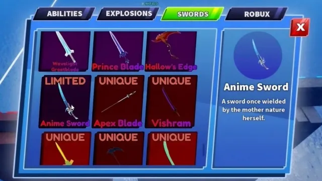 New Blade Ball Update swords, ability, and new codes