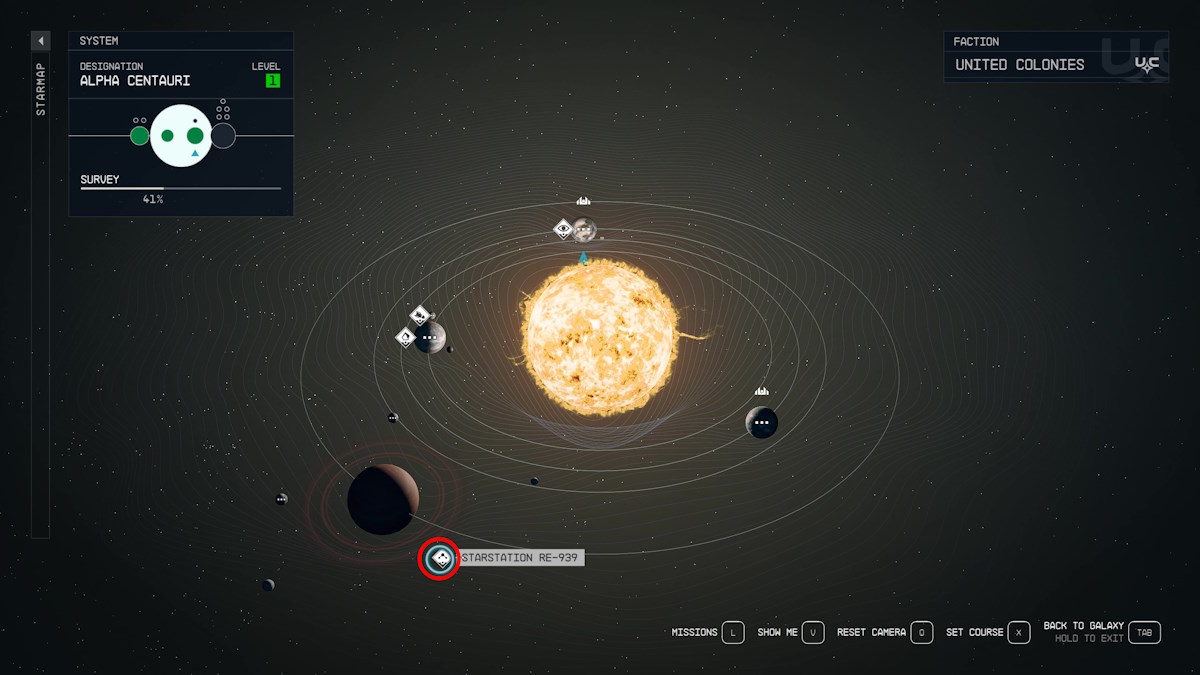 Starfield Starstation RE 939 location and quest Destructoid