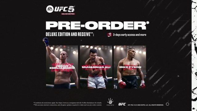 UFC 5 Deluxe Edition info