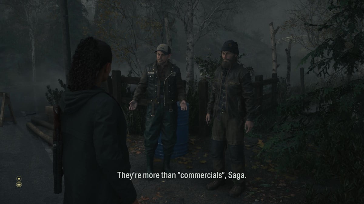 All Koskela Brother commercials locations in Alan Wake 2 the boys