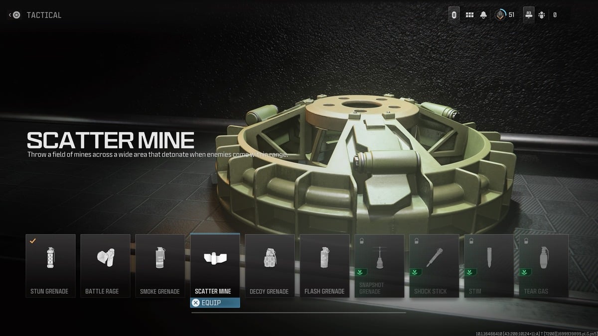 MW3 Scatter Mine