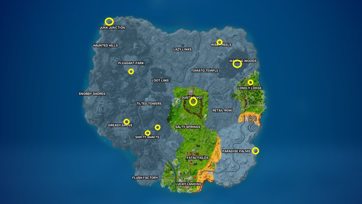 Where Are The Gnomes In Fortnite - All Gnome Locations