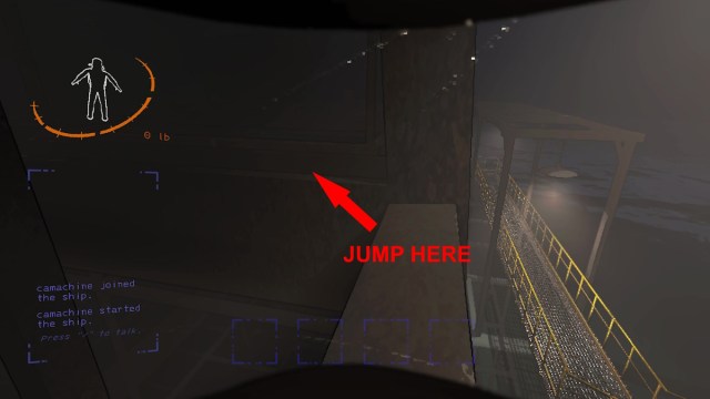 How to find the secret submarine in Lethal Company second jump