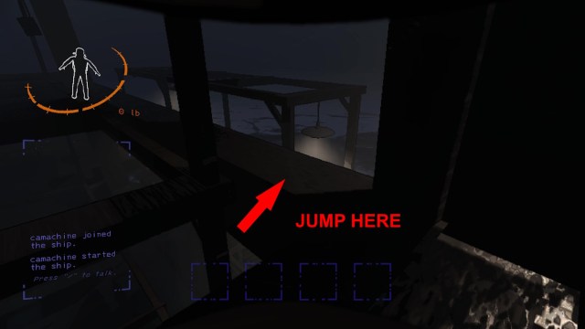 How to find the secret submarine in Lethal Company third jump