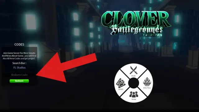 How to redeem codes in Clover Battlegrounds