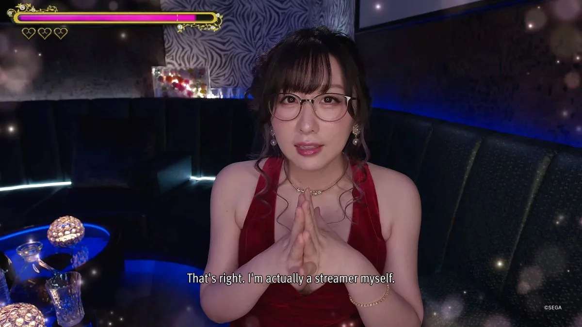 Like a Dragon Gaiden Kei Cabaret Club answers