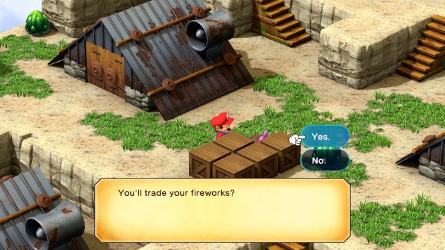 Super Mario RPG Remake trade fireworks Culex