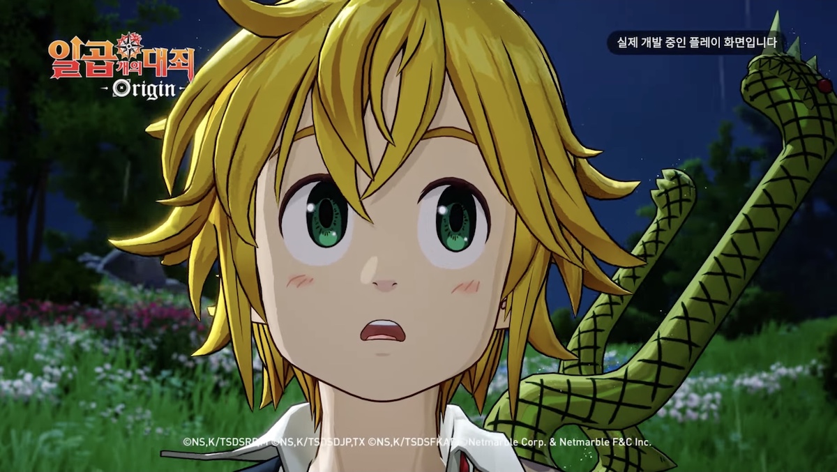 The Seven Deadly Sins Origin Trailer Shows Off Open World Anime Action