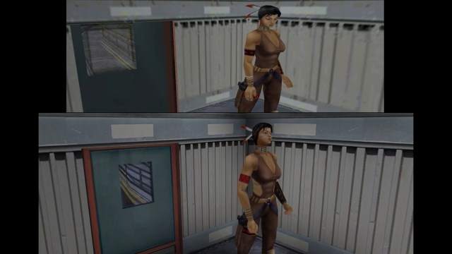 Turok 3 Remastered comparison subway