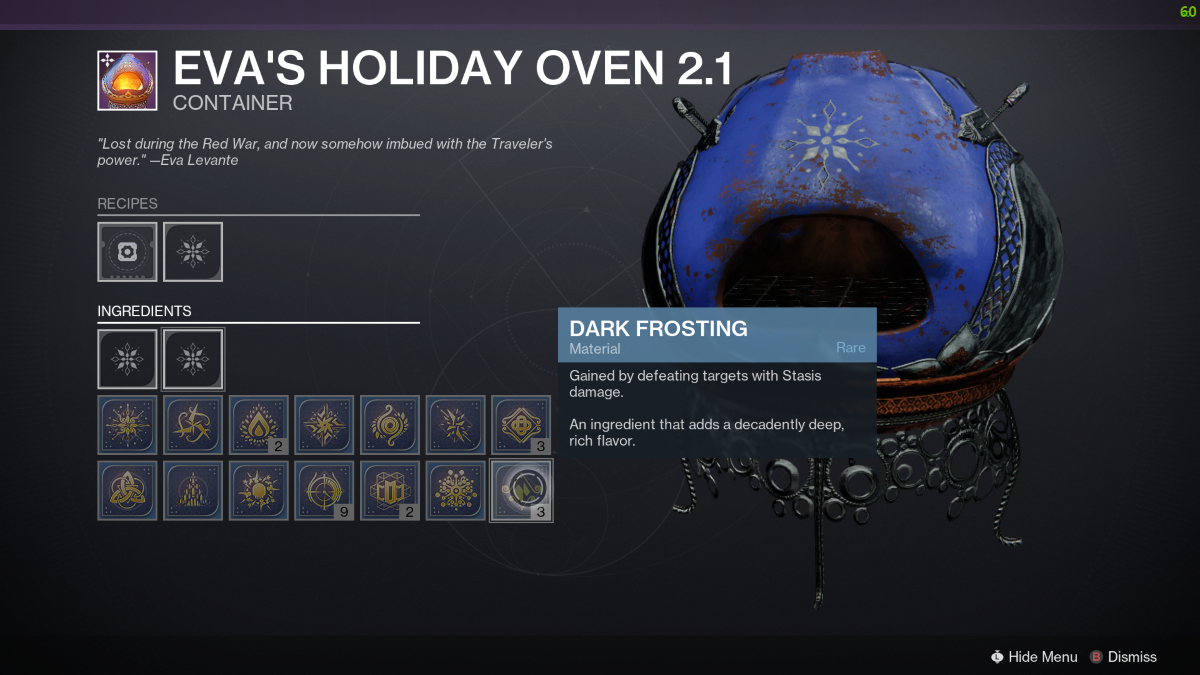 dark frosting in destiny 2