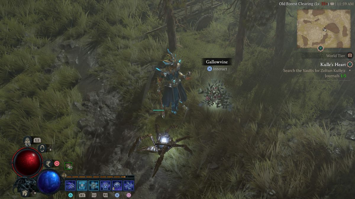 Gallowvine location in Diablo 4 - Where to find Gallowvine