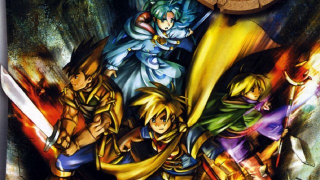 Golden Sun, the Game-boy era RPG cover art