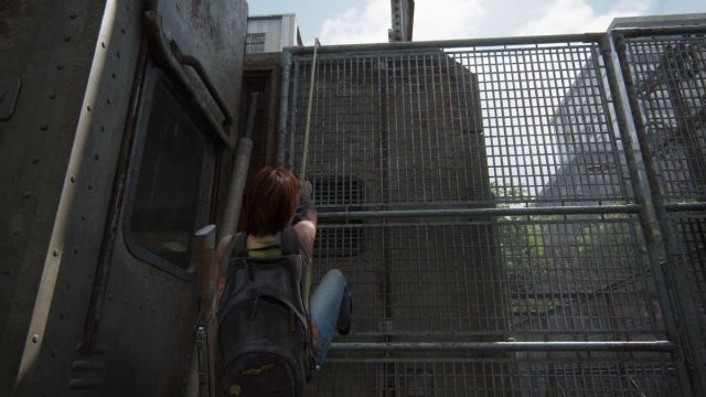 Utilisez le câble du générateur comme outil d'escalade dans The Last of Us Part 2