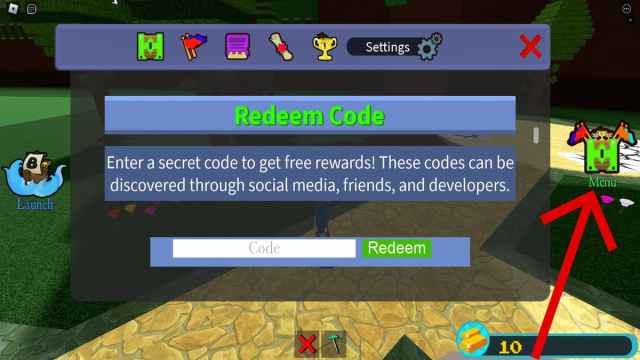 How to redeem codes in Build A Boat for Treasure.