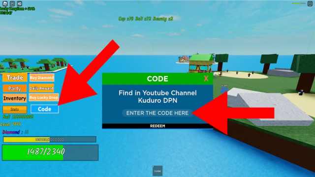 How to redeem Rock Fruit codes