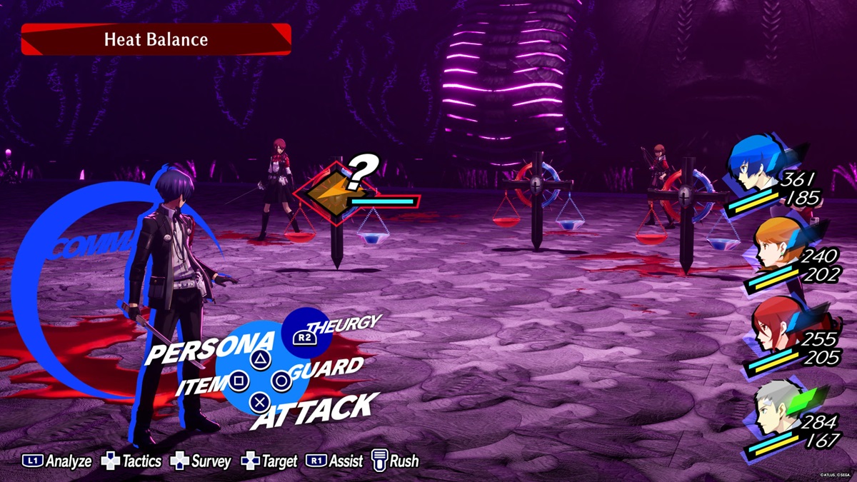 Can you control your party members in Persona 3 Reload?