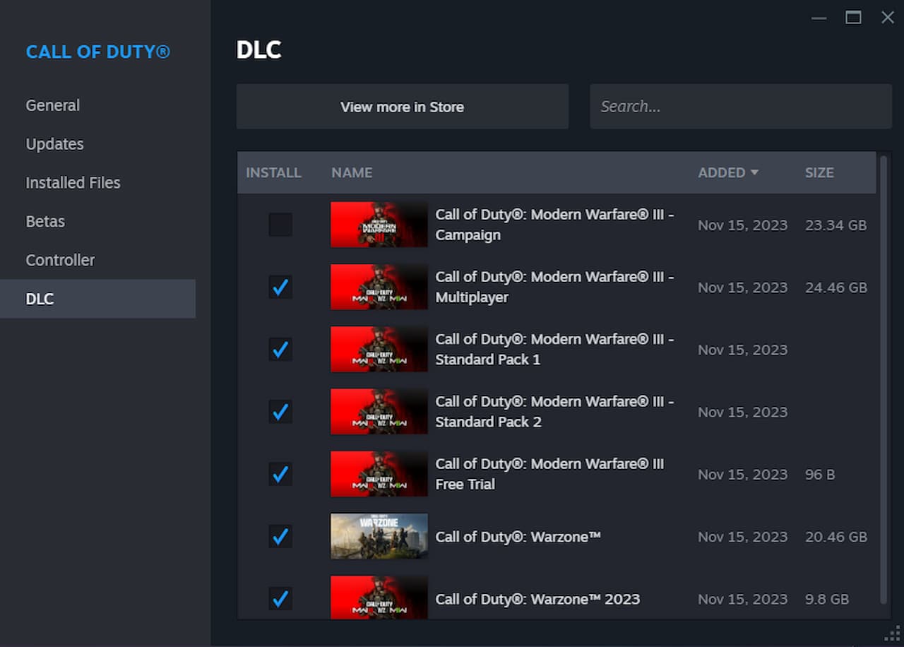 How to modify your call of duty install on steam