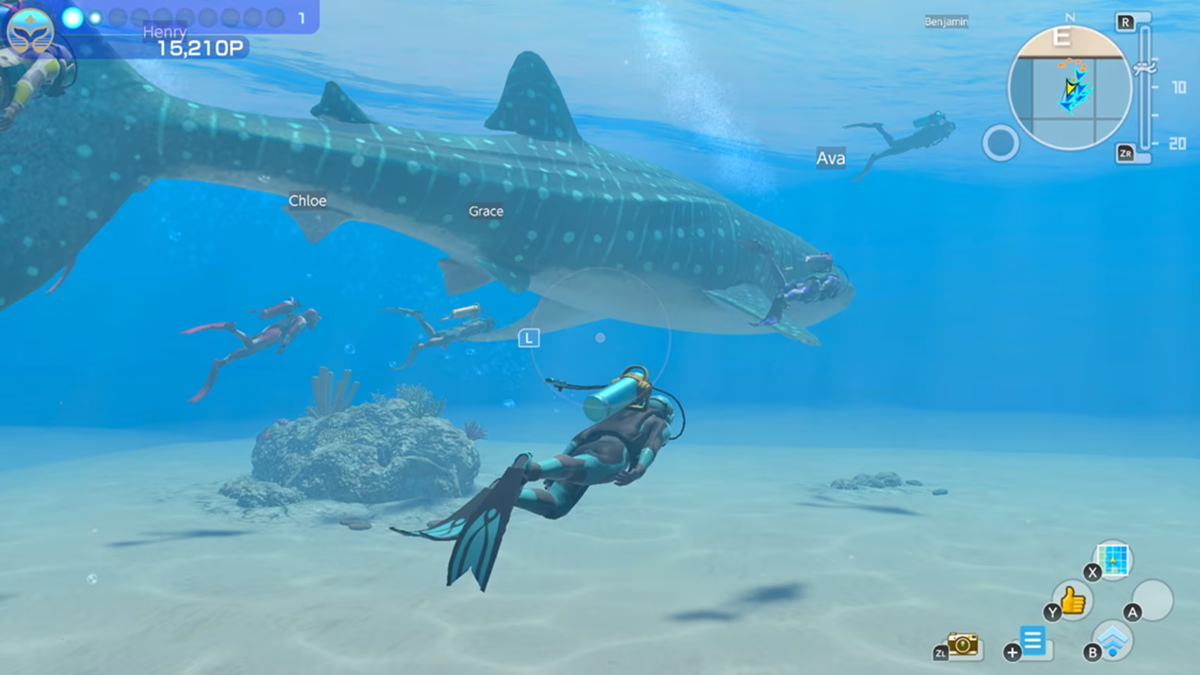 Endless Ocean Luminous lets up to 30 players scuba together on Nintendo ...